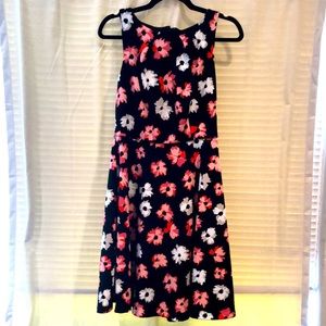 ELLE, mid-length floral dress, size XS